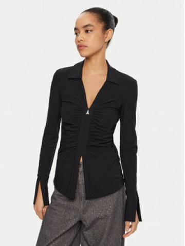 Patrizia Pepe Блузка 8M1663/JZ26-K103 Чорний Regular Fit Patrizia Pepe Блузка 8M1663/JZ26-K103 Чорний Regular Fit