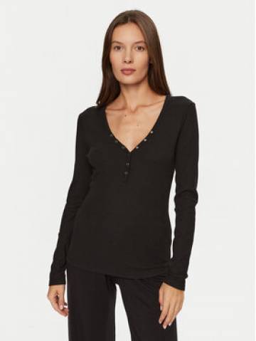 Hunkemöller Сорочка-піжама 205123 Чорний Slim Fit Hunkemöller Сорочка-піжама 205123 Чорний Slim Fit