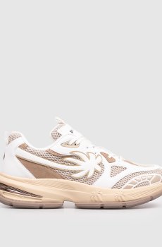 Белые комбинированные кроссовки Runner