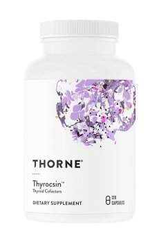 Поддержка щитовидной железы Thorne Research Thyrocsin, 120 капсул