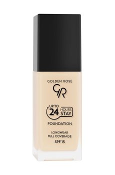 Тональная основа для лица Golden Rose Up To 24 Hours Stay Foundation SPF 15, 01, 35 мл