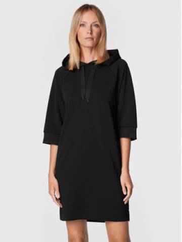 Sisley Трикотажна сукня 4IPRLV01T Чорний Regular Fit Sisley Трикотажна сукня 4IPRLV01T Чорний Regular Fit