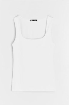 Класичний топ - білий