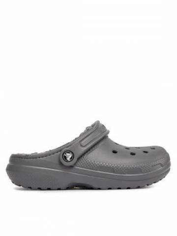 crocs Шльопанці Classic Lined Clog 203591 Сірий crocs Шльопанці Classic Lined Clog 203591 Сірий