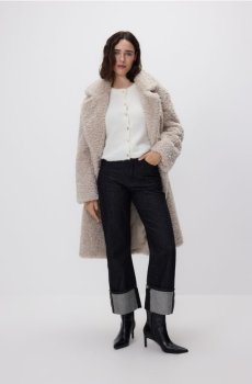 Reserved - Джинси з підвернутими штанинами - сірий - 711IH-90J