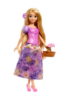 Игровой набор-сюрприз Disney Princess Крути и прояви Рапунцель, от 3 лет, 31.5*11*10 см, 12 предметов (HTV86)
