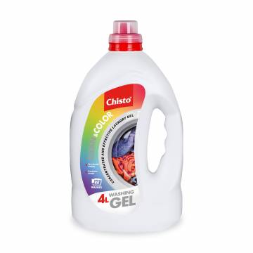 Гель для стирки цветных вещей Chisto Clean & Color, 80 стирок, 4 л Гель для стирки цветных вещей Chisto Clean & Color, 80 стирок, 4 л