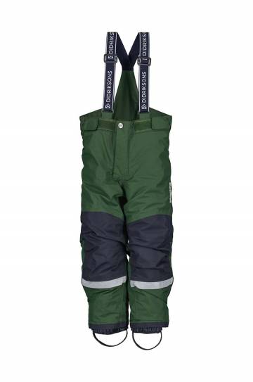 Детские лыжные штаны Didriksons IDRE KIDS PANTS цвет зелёный Детские лыжные штаны Didriksons IDRE KIDS PANTS цвет зелёный