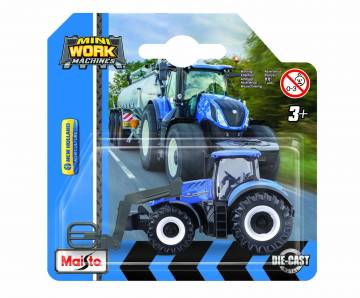Трактор Maisto Mini Work Machines синій (15591/3) Трактор Maisto Mini Work Machines синій (15591/3)