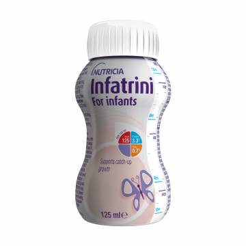 Специальное энтеральное питание Nutricia Infatrini For infants, 0+, 125 мл Специальное энтеральное питание Nutricia Infatrini For infants, 0+, 125 мл