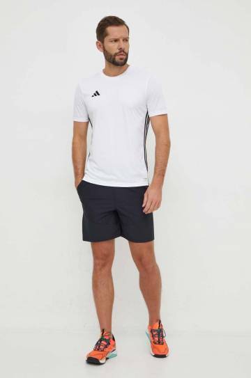 Футболка для тренинга adidas Performance Tabela 23 цвет белый с аппликацией Футболка для тренинга adidas Performance Tabela 23 цвет белый с аппликацией