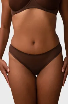 Женские коричневые трусики Коричневый S brabrabra SLZ23602001