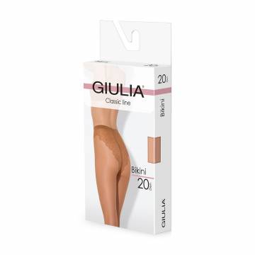 Колготки женские Giulia Bikini с ажурными трусиками, 20 DEN, Diano, размер 5 (Smart Box) Колготки женские Giulia Bikini с ажурными трусиками, 20 DEN, Diano, размер 5 (Smart Box)