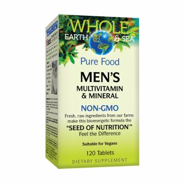 Мультивитаминный и минеральный комплекс для мужчин Natural Factors Mens Miltivitamin & Mineral, 120 таблеток