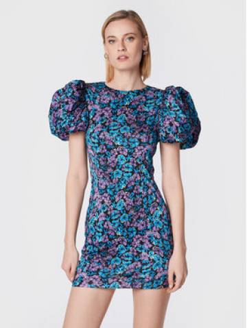 ROTATE Коктейльна сукня Ruby RT1808 Голубий Slim Fit ROTATE Коктейльна сукня Ruby RT1808 Голубий Slim Fit
