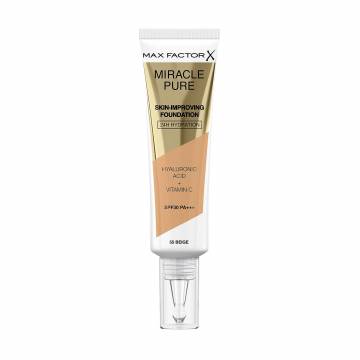 Тональная основа для лица Max Factor Miracle Pure Skin-Improving Foundation SPF 30 PA+++, 55 Beige, 30 мл Тональная основа для лица Max Factor Miracle Pure Skin-Improving Foundation SPF 30 PA+++, 55 Beige, 30 мл