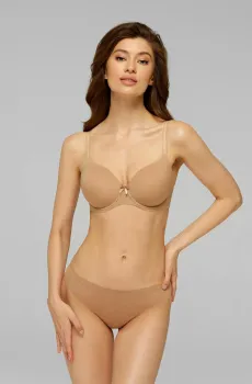 Женский бежевый бюстгальтер Бежевый 80E MARC&ANDRE W20-1315-RGM-SY