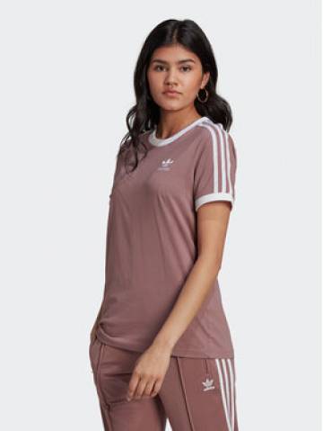 adidas Футболка adicolor 3-Stripes HL6689 Рожевий Regular Fit