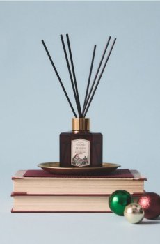 Різдвяний ароматичний дифузор з паличками Winter Berries - рожевувато-ліловий