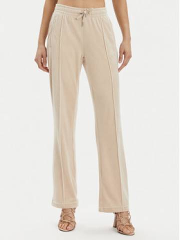 Juicy Couture Спортивні штани Tina JCAPW045 Бежевий Regular Fit Juicy Couture Спортивні штани Tina JCAPW045 Бежевий Regular Fit