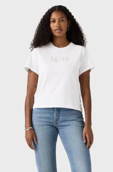 Женская белая футболка Белый S Levi’s® A2226;0140