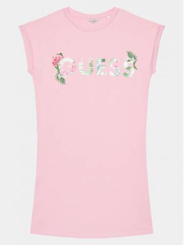 Guess Повсякденна сукня J4GK14 KAE23 Рожевий Regular Fit Guess Повсякденна сукня J4GK14 KAE23 Рожевий Regular Fit