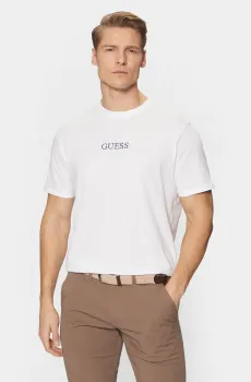 Мужская белая футболка Белый XL Guess M5RI58.K9RM1;G011