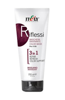 Оттеночная маска для волос 3в1 Itely Hairfashion Riflessi Красное дерево, 200 мл
