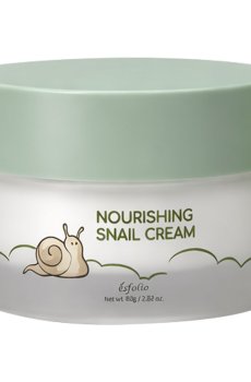 Питательный крем для лица Esfolio Pure Skin Nourishing Snail Cream с муцином улитки, 80 г