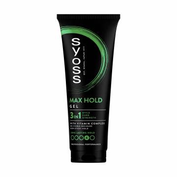 Гель для укладки волос Syoss Max Hold Power-Gel фиксация 4, 250 мл Гель для укладки волос Syoss Max Hold Power-Gel фиксация 4, 250 мл