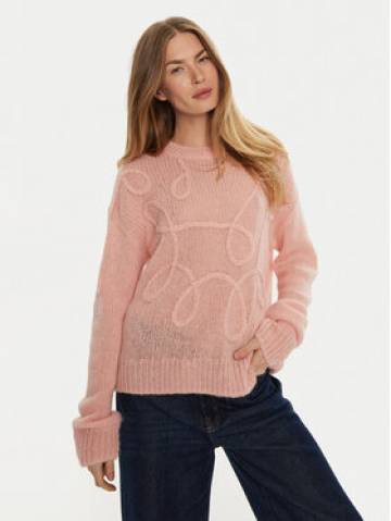 Munthe Светр Tahlis 243160124370 Рожевий Loose Fit Munthe Светр Tahlis 243160124370 Рожевий Loose Fit