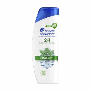 Шампунь против перхоти Head & Shoulders Ментол, 2-в-1, 625 мл Шампунь против перхоти Head & Shoulders Ментол, 2-в-1, 625 мл