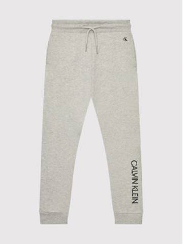 Calvin Klein Jeans Спортивні штани Institutional IB0IB00954 Сірий Regular Fit Calvin Klein Jeans Спортивні штани Institutional IB0IB00954 Сірий Regular Fit