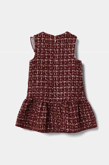 Детское платье Guess цвет бордовый mini расклешённое K4BK10 WGSP0 Детское платье Guess цвет бордовый mini расклешённое K4BK10 WGSP0