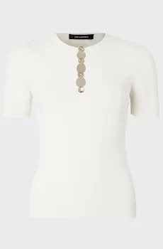 Женский белый джемпер KARL DAILY Белый L Karl Lagerfeld B1W18014