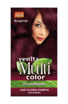 Оттеночный шампунь для волос Venita Multi Color Hair Coloring Shampoo 5.65 Burgundy, 40 г