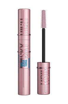 Водостойкая тушь для удлинения ресниц Maybelline New York Lash Sensational Sky High, черная, 6 мл