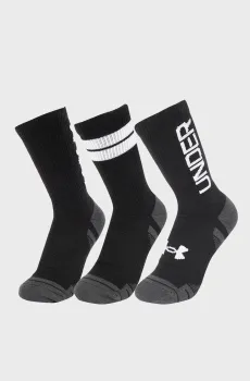Черные носки (3 пары) UA Perf Tech Nov Черный 36.5-42 Under Armour 1379515-002