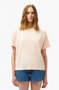 Женская розовая футболка Розовый 40 Lacoste TF0503HCZ