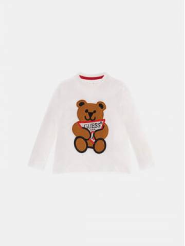 Guess Блузка N0BI26 I3Z00 Білий Regular Fit Guess Блузка N0BI26 I3Z00 Білий Regular Fit