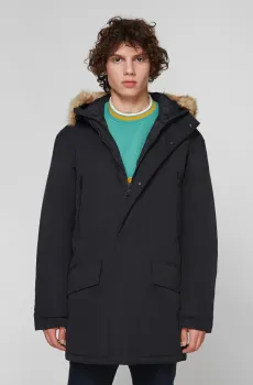 Мужская черная парка Черный XXL Levi’s® 27324;0002