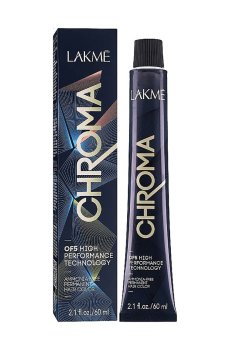 Уценка! Полуперманентная краска для волос Lakme Chroma Permanent Hair Color 5/45 Махагонно-медный светло-коричневый, 60 мл