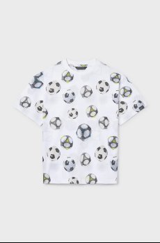 Детская хлопковая футболка Mayoral