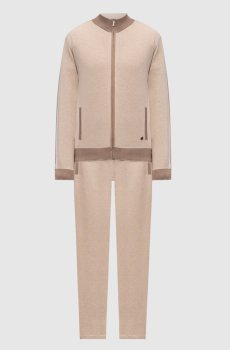 Бежевый спортивный костюм