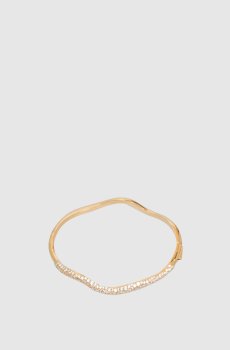 Золотистый браслет Molten Snow с позолотой