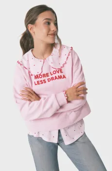 Женский розовый свитшот Розовый XS womensecret 3233529