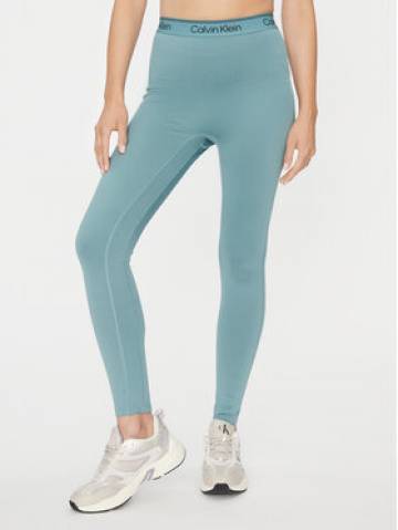 Calvin Klein Performance Легінси 00GWS3L605 Голубий Slim Fit Calvin Klein Performance Легінси 00GWS3L605 Голубий Slim Fit
