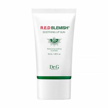 Солнцезащитный крем для лица Dr.G Red Blemish Soothing Up Sun, SPF 50+/PA++++, с центеллой, 50 мл Солнцезащитный крем для лица Dr.G Red Blemish Soothing Up Sun, SPF 50+/PA++++, с центеллой, 50 мл