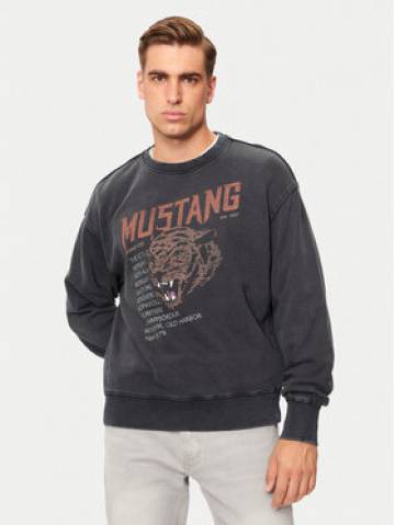 Mustang Світшот Auburn 1015638 Чорний Oversize Mustang Світшот Auburn 1015638 Чорний Oversize
