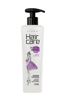 Ревитализирующий кондиционер Liora Hair Care Revitalizing Conditioner для сухих, ослабленных, пористых волос, 550 мл
